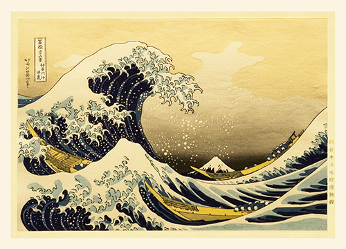 神奈川沖浪裏