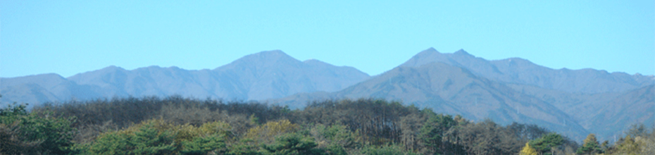 산 있고 계곡 있고 또 산이 있어